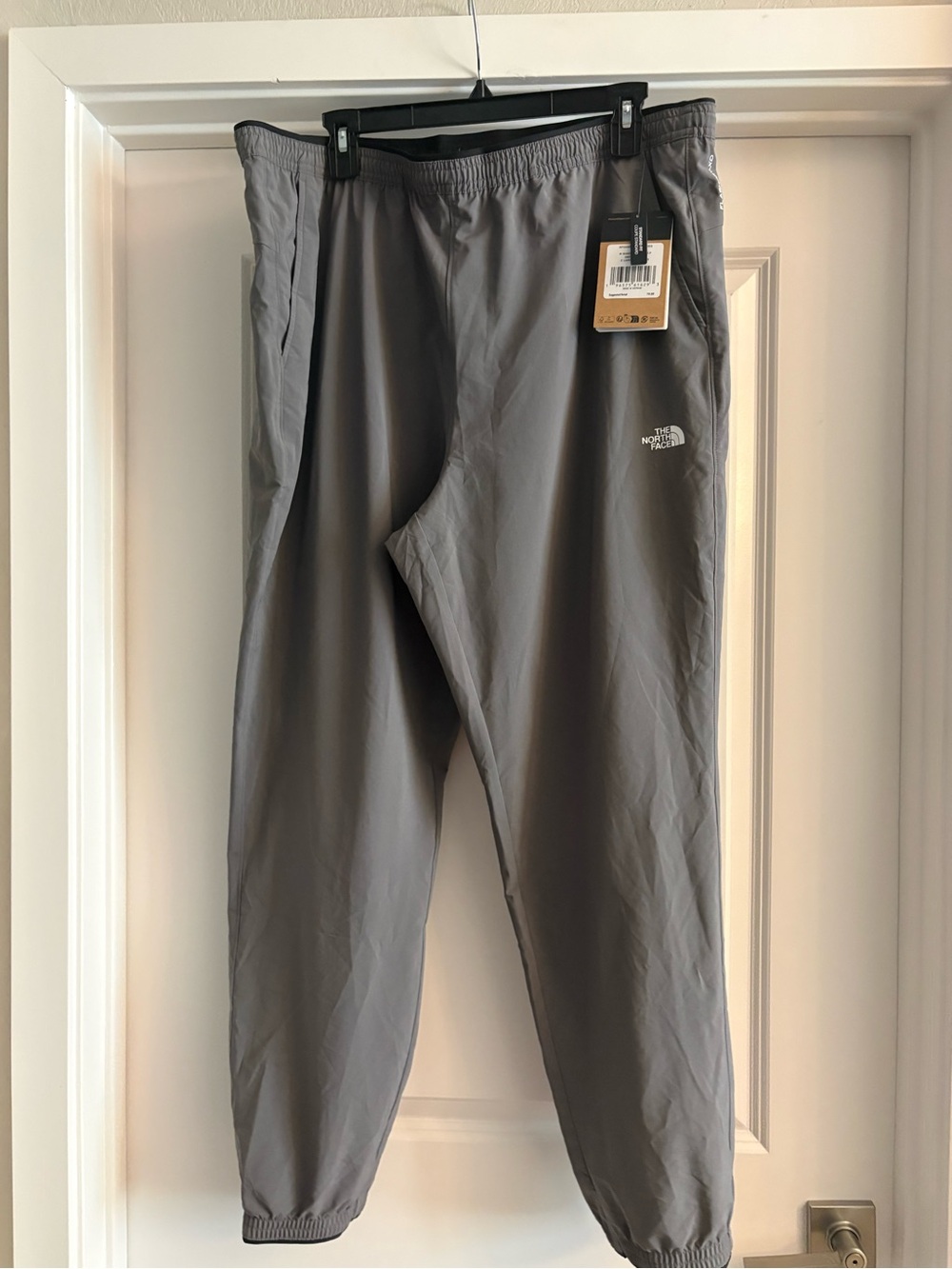 The North Face Men's Light Grey Jogger Sweatpants